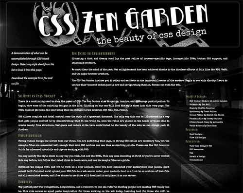 A Flim Noir Zen Garden